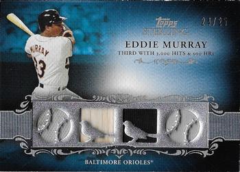 2009 Topps Sterling - Career Chronicles Relics Quad #4CCR-76 Eddie Murray Front