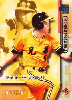 1999 CPBL #142 Ming-Hsien Lin Front