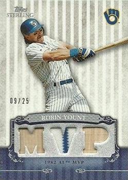 2009 Topps Sterling - Career Chronicles Relics Triple #3CCR-177 Robin Yount Front
