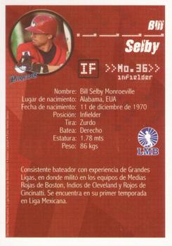 2005 Liga Mexicana de Beisbol #NNO Bill Selby Back