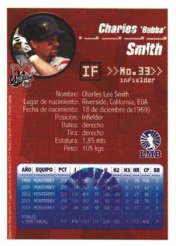 2005 Liga Mexicana de Beisbol #NNO Charles Smith Back