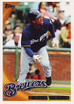2010 Topps #124 Rickie Weeks Front