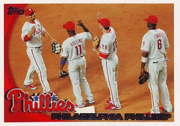 2010 Topps #134 Philadelphia Phillies Front