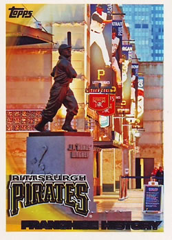 2010 Topps #169 Pirates Franchise History Front