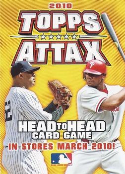2010 Topps #NNO Topps Attax Promo Front