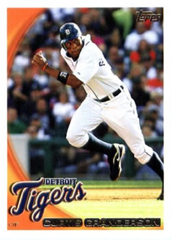 2010 Topps #222 Curtis Granderson Front