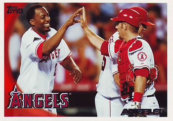 2010 Topps #265 Los Angeles Angels Front