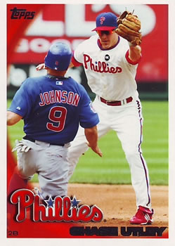 2010 Topps #300 Chase Utley Front