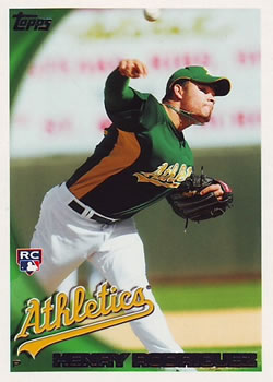 2010 Topps #307 Henry Rodriguez Front