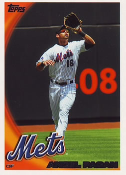 2010 Topps #314 Angel Pagan Front