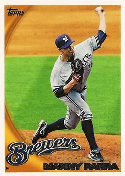 2010 Topps #391 Manny Parra Front