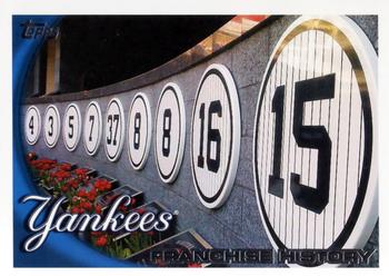 2010 Topps #260 Yankees Franchise History Front