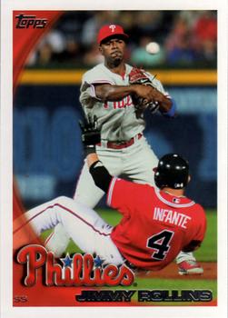 2010 Topps #403 Jimmy Rollins Front