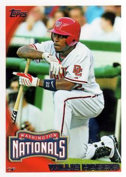 2010 Topps #440 Willie Harris Front