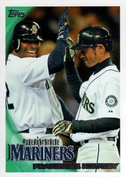 2010 Topps #515 Seattle Mariners Franchise History Front