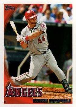 2010 Topps #619 Mike Napoli Front