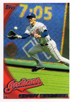 2010 Topps #625 Grady Sizemore Front