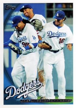 2010 Topps #639 Los Angeles Dodgers Front