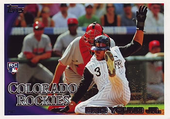 2010 Topps #51 Eric Young Jr. Front