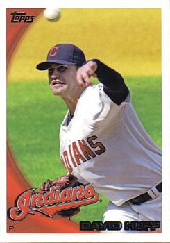 2010 Topps #525 David Huff Front