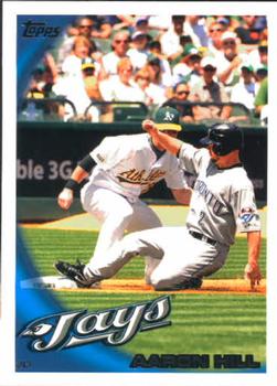 2010 Topps #557 Aaron Hill Front