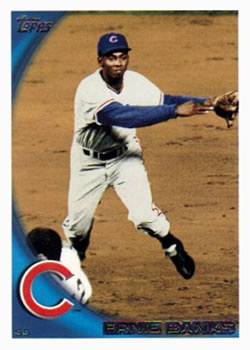 2010 Topps #590 Ernie Banks Front