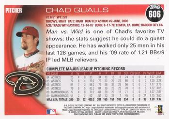 2010 Topps #606 Chad Qualls Back