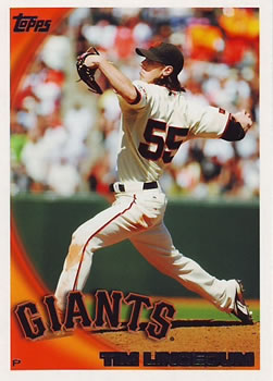 2010 Topps #80 Tim Lincecum Front