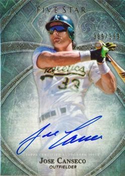 2014 Topps Five Star #FSA-JC Jose Canseco Front