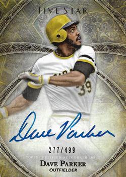 2014 Topps Five Star #FSA-DPA Dave Parker Front