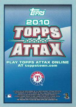 2010 Topps Attax #NNO Elvis Andrus Back