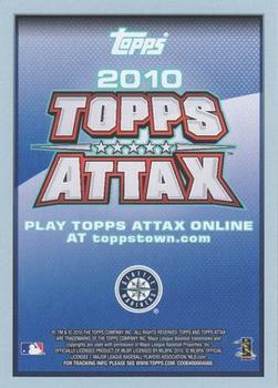 2010 Topps Attax #NNO Erik Bedard Back