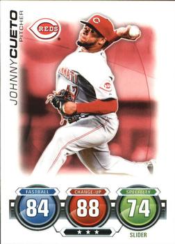 2010 Topps Attax #NNO Johnny Cueto Front