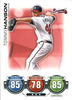 2010 Topps Attax #NNO Tommy Hanson Front