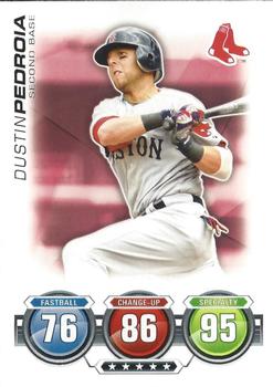 2010 Topps Attax #NNO Dustin Pedroia Front