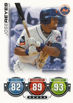 2010 Topps Attax #NNO Jose Reyes Front