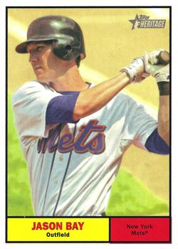 2010 Topps Heritage #33 Jason Bay Front