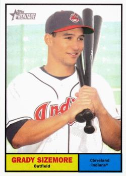 2010 Topps Heritage #15 Grady Sizemore Front