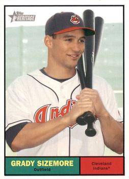 2010 Topps Heritage #15 Grady Sizemore Front