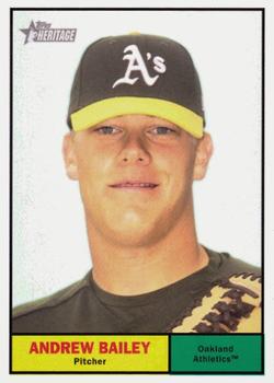 2010 Topps Heritage #24 Andrew Bailey Front