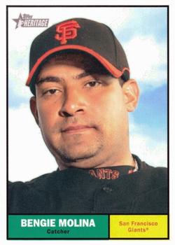 2010 Topps Heritage #31 Bengie Molina Front