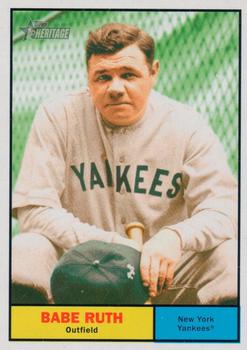 2010 Topps Heritage #60 Babe Ruth Front