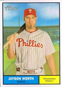 2010 Topps Heritage #78 Jayson Werth Front