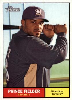 2010 Topps Heritage #152 Prince Fielder Front