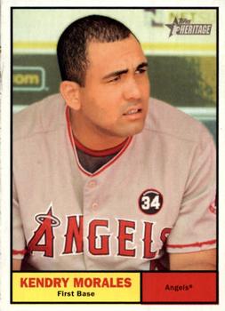 2010 Topps Heritage #184 Kendry Morales Front