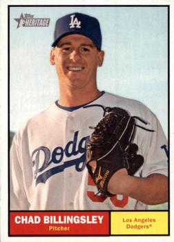 2010 Topps Heritage #190 Chad Billingsley Front