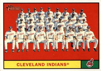 2010 Topps Heritage #283 Cleveland Indians Front