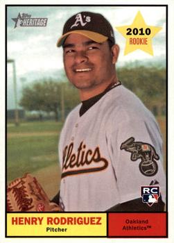 2010 Topps Heritage #327 Henry Rodriguez Front