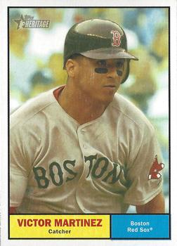 2010 Topps Heritage #371 Victor Martinez Front