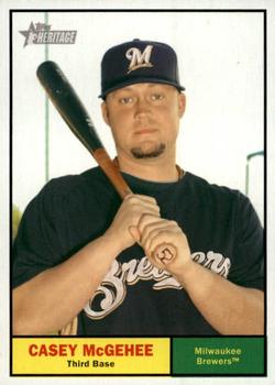 2010 Topps Heritage #433 Casey McGehee Front